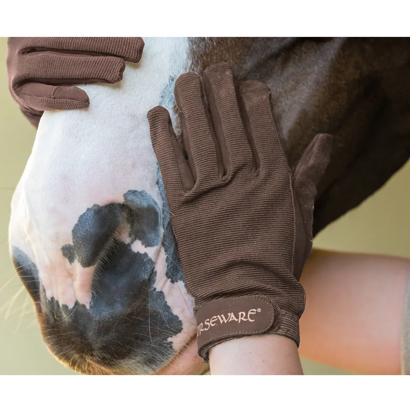 Horseware Multi Gloves - Brown