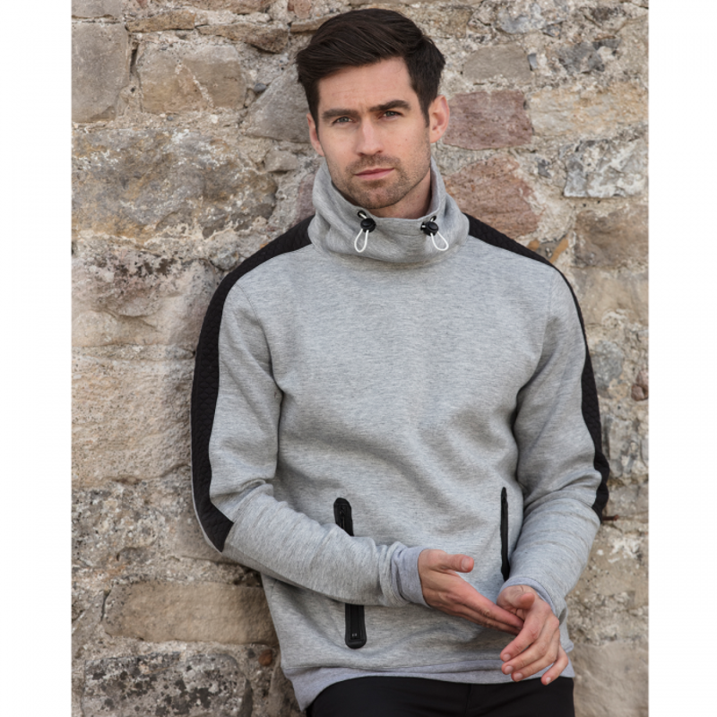 Horseware Tech Luxe Midlayer - Grey Melange-1