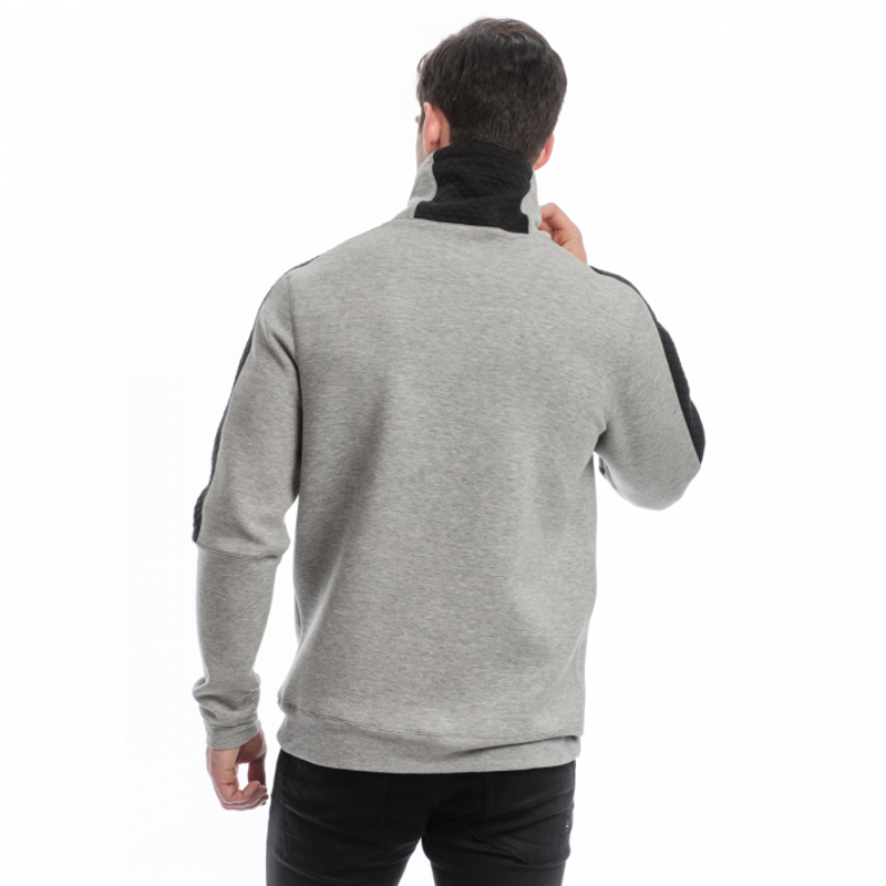 Horseware Tech Luxe Midlayer - Grey Melange-2