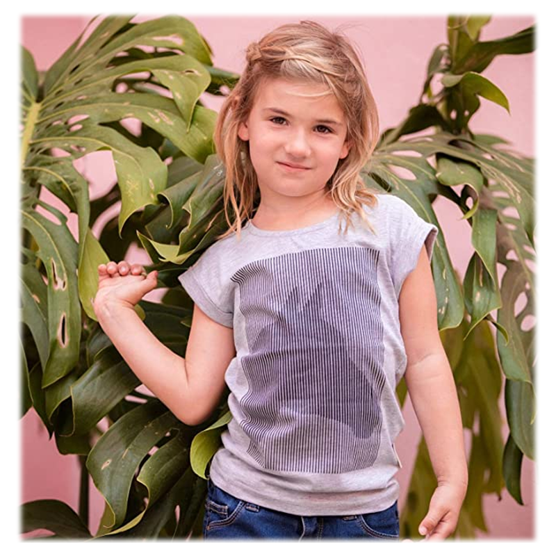 Horseware Girls Novelty T-Shirt - Grey Melange-1