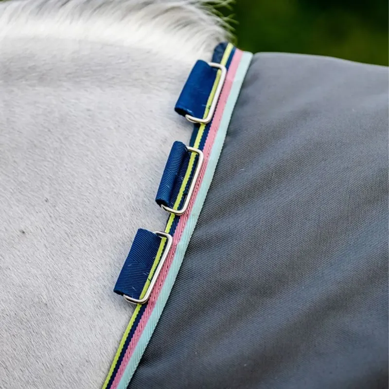 Advent Day 23 .2 Horseware Amigo Bravo 12 0g Light Turnout Rug - Shadow/Navy/Rose-3