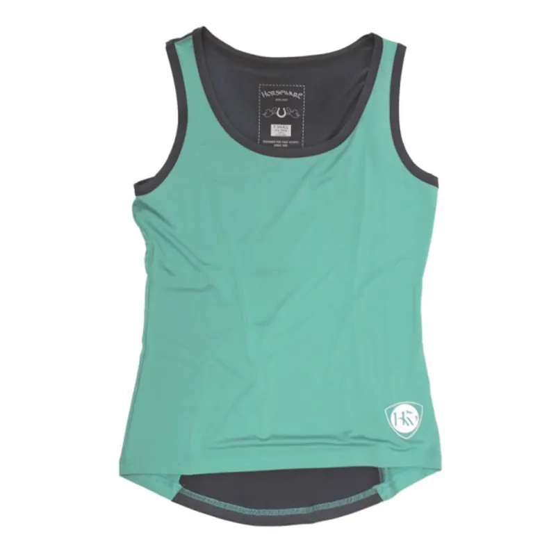 Horseware Aoife Training Tech Top - Pool Green