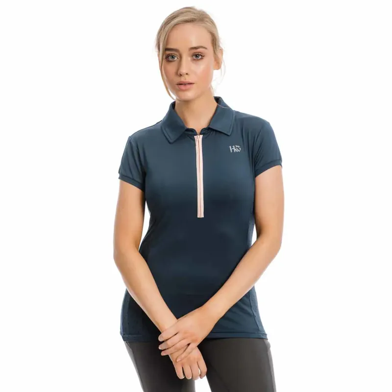 Horseware Ladies Orla Technical Polo - Navy