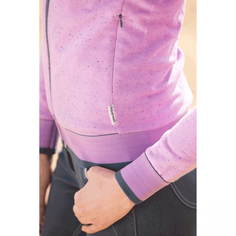Horseware Faye Sports Hoody - Violet Tulle-2