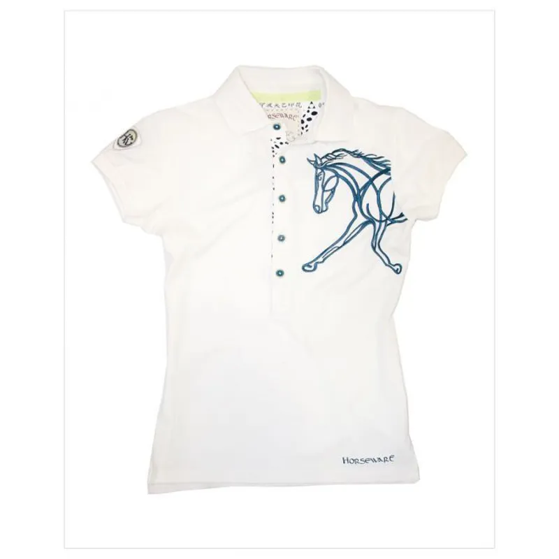 Horseware Flamboro Ladies Polo Shirt - Cream