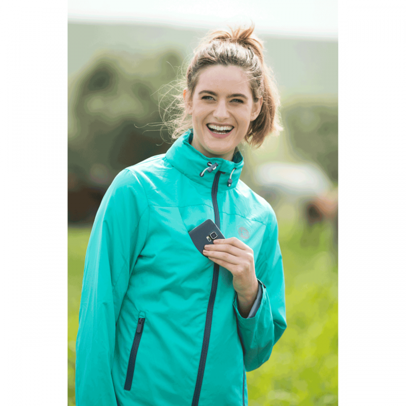 Horseware Nessa Riding Jacket - Pool Green-3