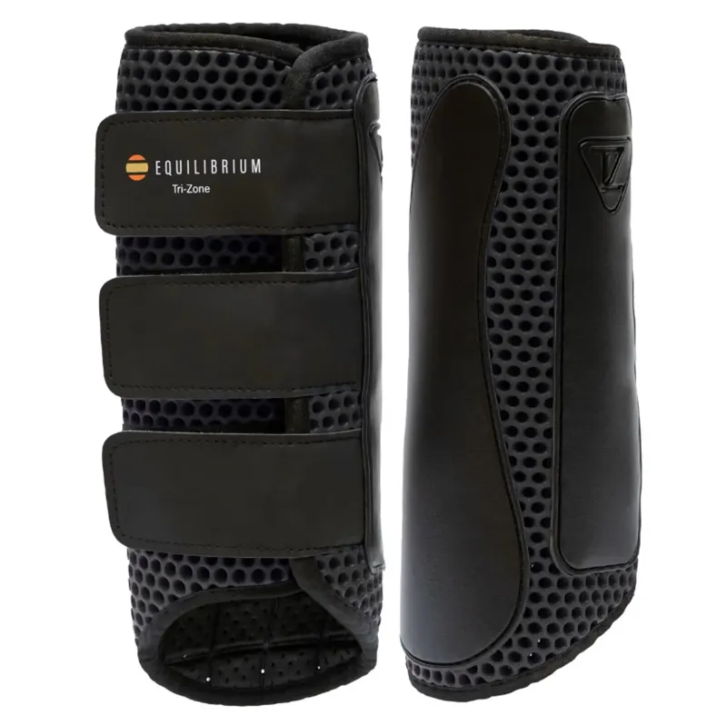 Equilibrium Tri-Zone Impact Sport Boots - Hind - Black