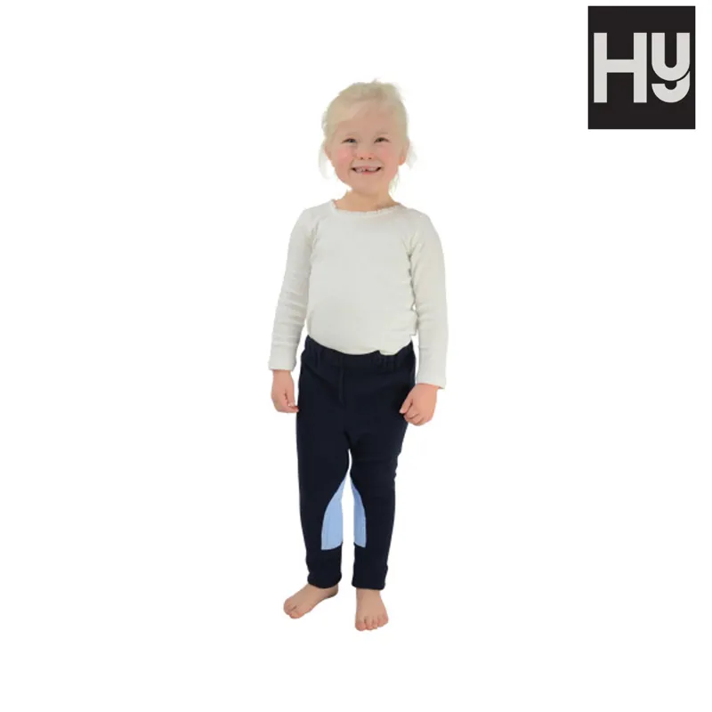 HyPERFORMANCE Fleece Tots Jodhpurs - Navy/Blue