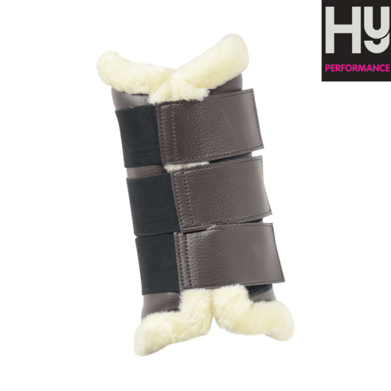 HyIMPACT Combi Leather Brushing Boots - Brown-1