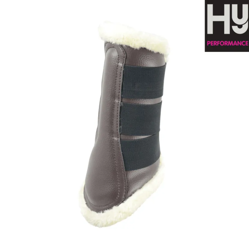 HyIMPACT Combi Leather Brushing Boots - Brown