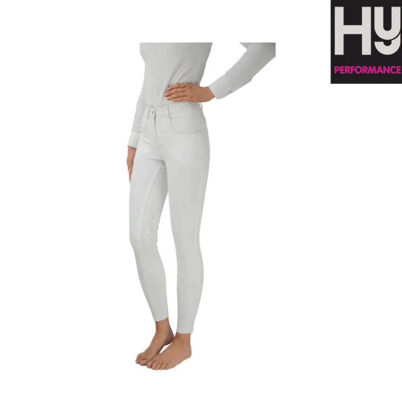 HyPERFORMANCE Corby Cool Ladies Breeches - White