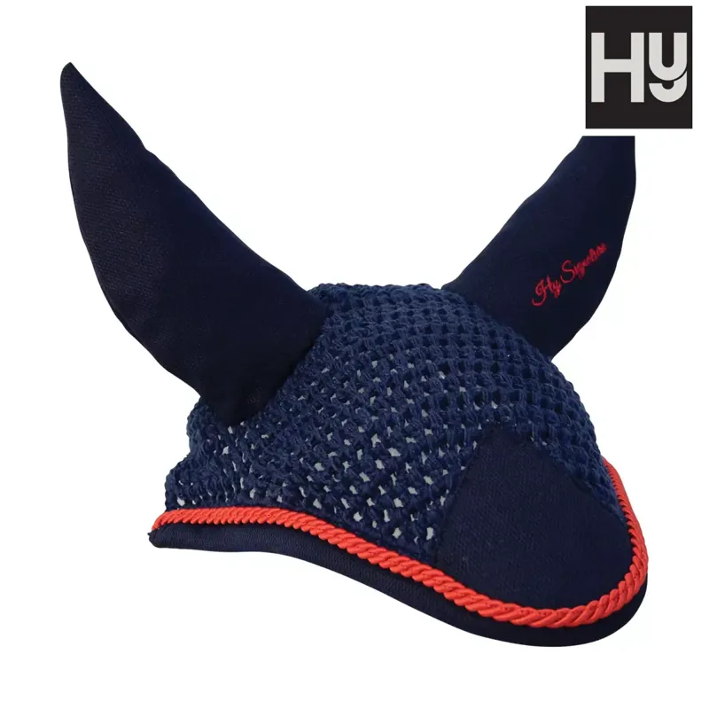 Hy Signature Fly Veil - Navy/Red