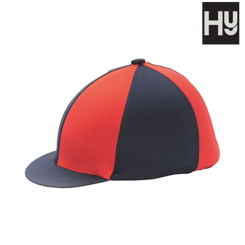 Hy Two Tone Lycra Silks - Navy/Red