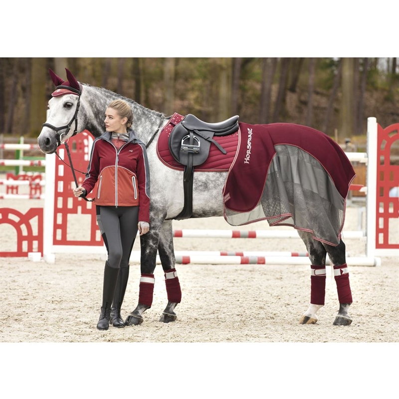 Horseware Fashion Hybrid Cooler - Redwood -1