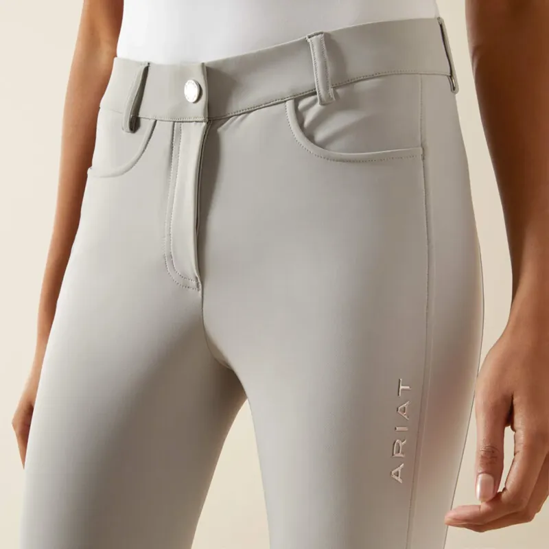 Ariat Women's Tri Factor NT Knee Patch Breech - Show Grey-4