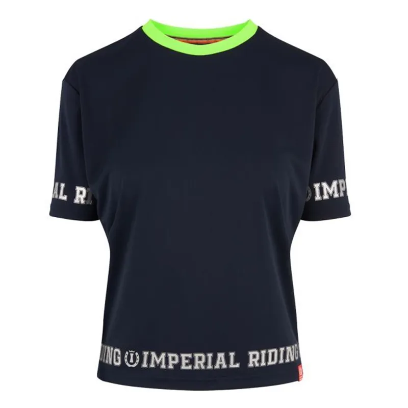 Imperial Riding Shimmer T-Shirt - Navy