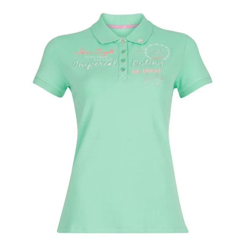 Imperial Riding  Kindness Ladies Polo shirt - Summer Green