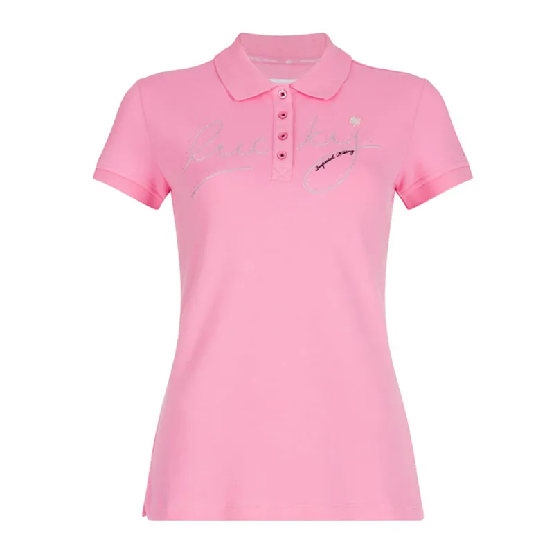 Imperial Riding Idea Ladies Polo Shirt - Rose