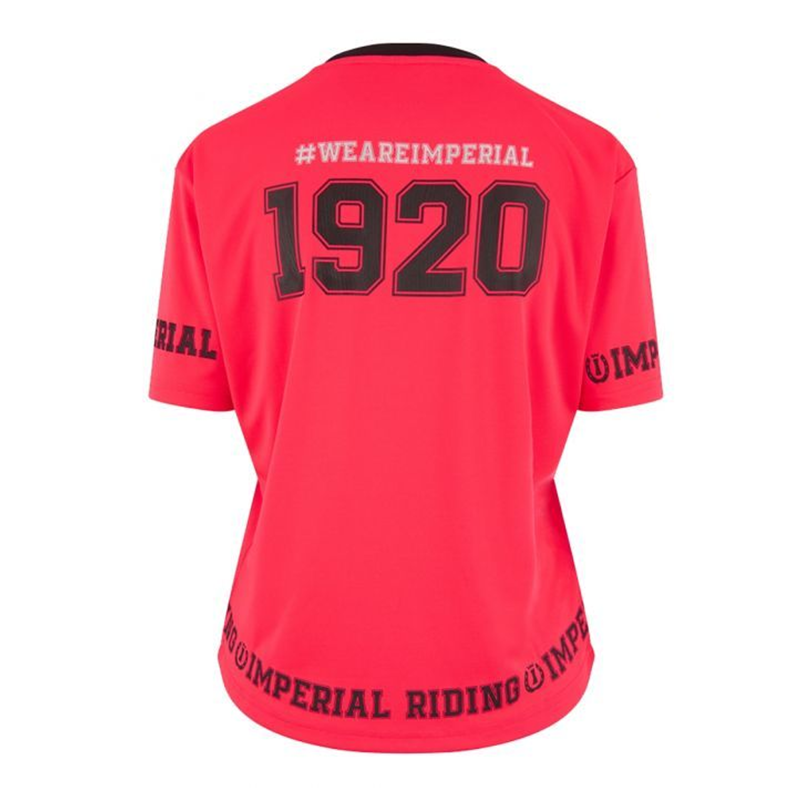 Imperial Riding Shimmer T-Shirt - Diva Pink-1