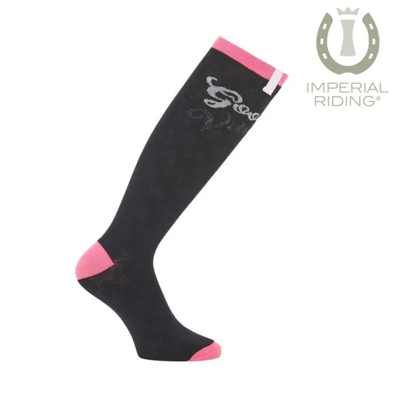 Imperial Riding Good Vibes Socks - Black