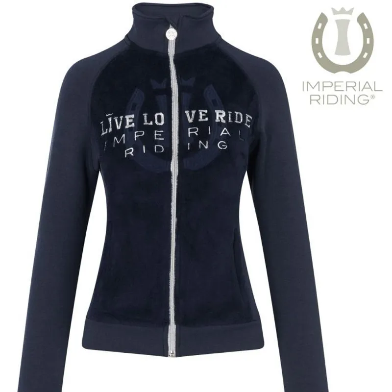 Imperial Riding Wham Fleece - Navy Melange