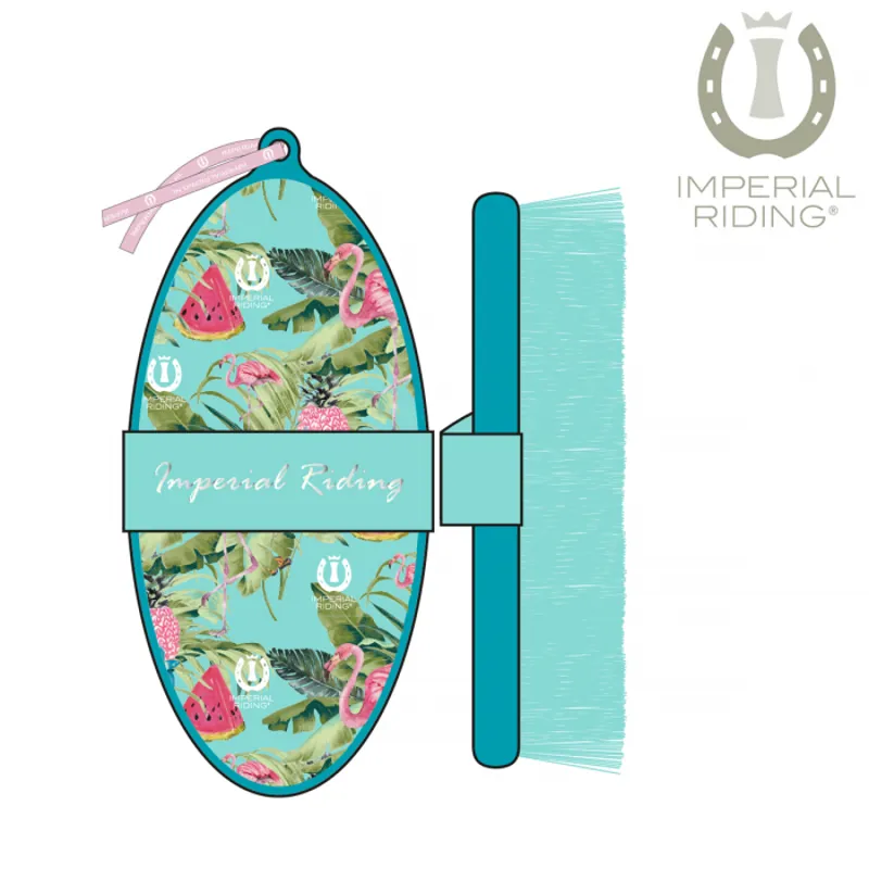 Imperial Riding Flamingo Body Brush - Petrol