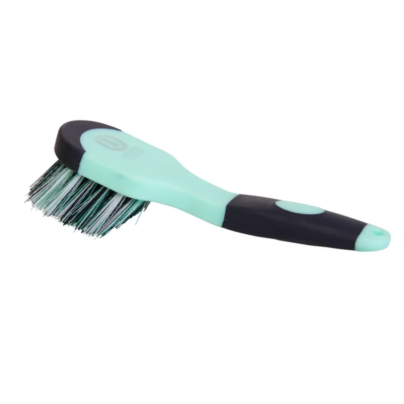Imperial Riding Grip Hoof Brush - Mint and Navy