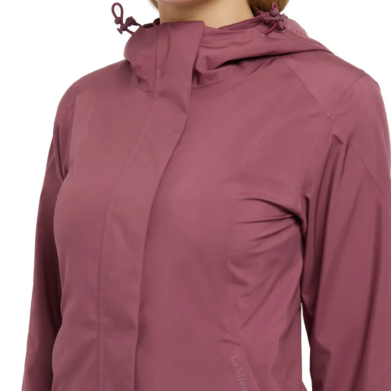 LeMieux Isla Short Waterproof Jacket -  Rosewood-3