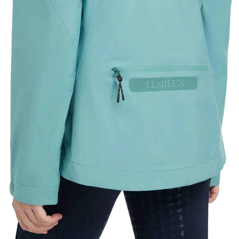 LeMieux Isla Short Waterproof Jacket - Lagoon-4