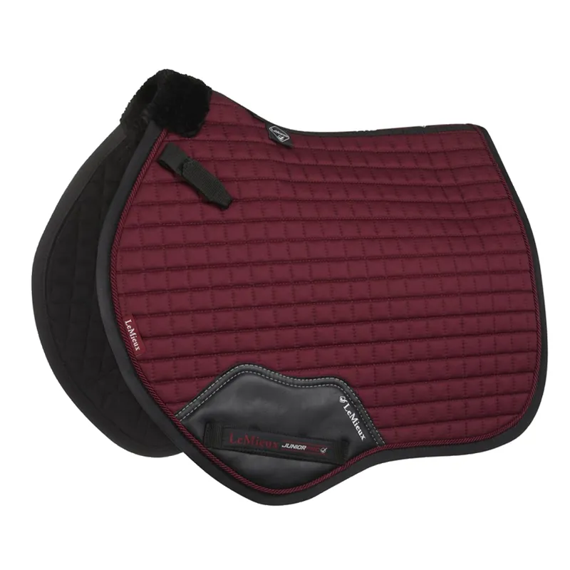LeMieux Junior Pro GP/Jump Square - Burgundy