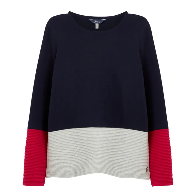 Joules Ladies Valencia Milano Stitch Jumper - French Navy