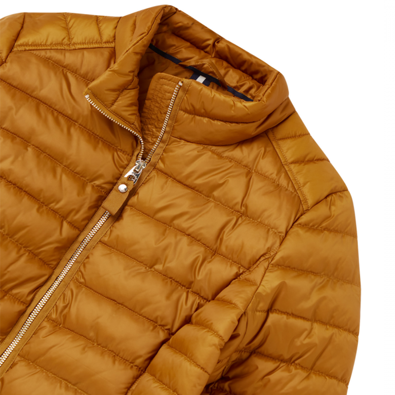 Joules Canterbury Short Luxe Padded Jacket - Golden-1