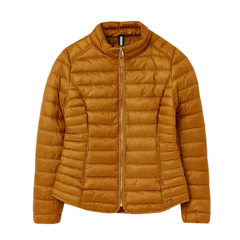 Joules Canterbury Short Luxe Padded Jacket - Golden-2