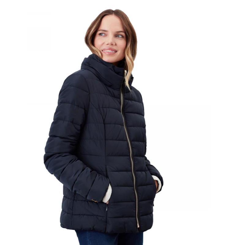 Joules Cassington Padded Coat - Navy-3