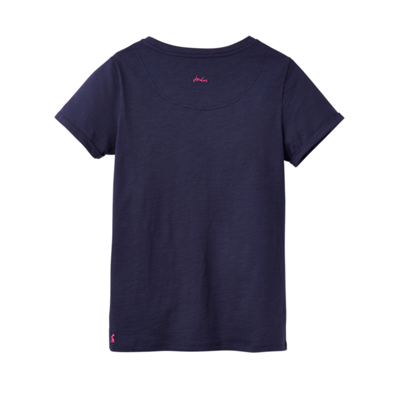 Joules Nessa Ladies Jersey T-Shirt - French Navy-2