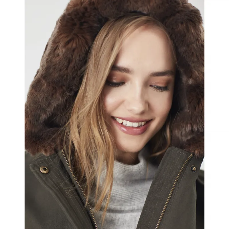 Joules Piper Parka - Heritage Green-2