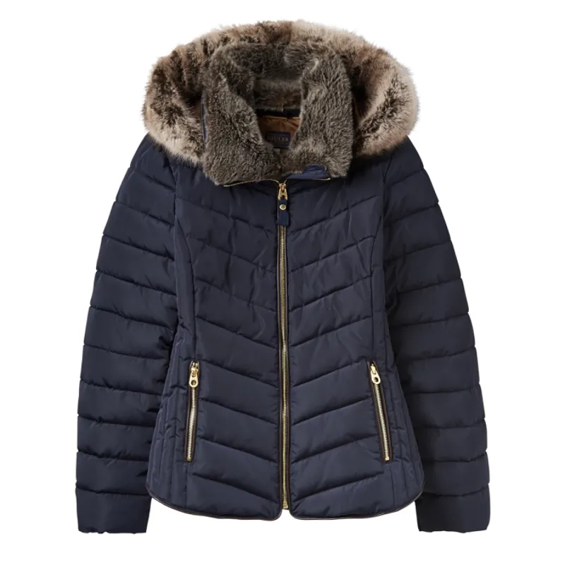 Joules Gosway Padded Jacket with Hood - Marine Navy-1