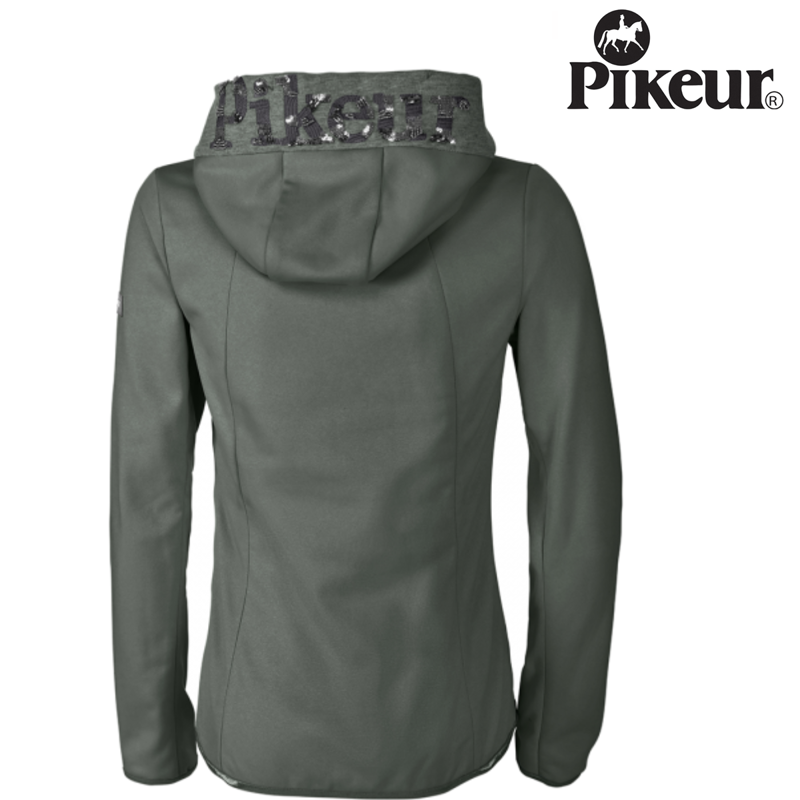 Pikeur Juliet Summer Fleece Hoodie - Laurel Green-1