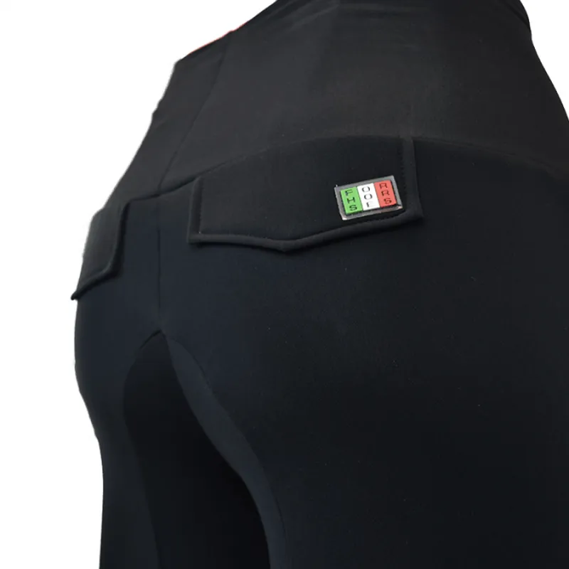 For Horses Ladies Junie Pull On Breeches - Black-2
