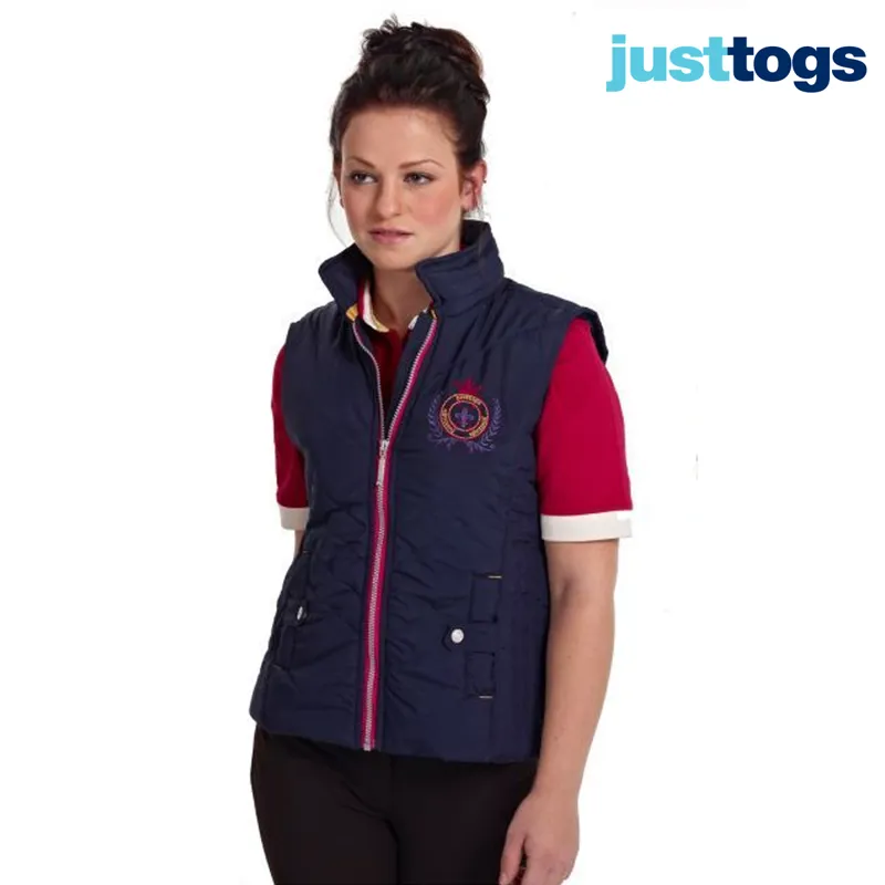 Just Togs Ladies Kinnerton Gilet - Navy