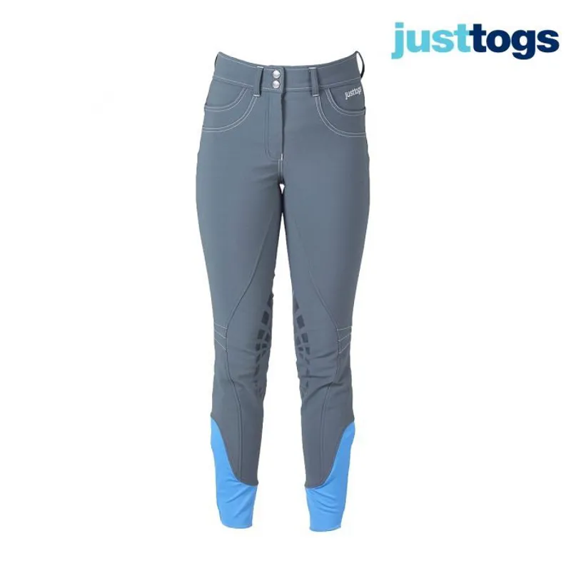 Just Togs Aspen Fleece Lined Ladies Breeches - Grey
