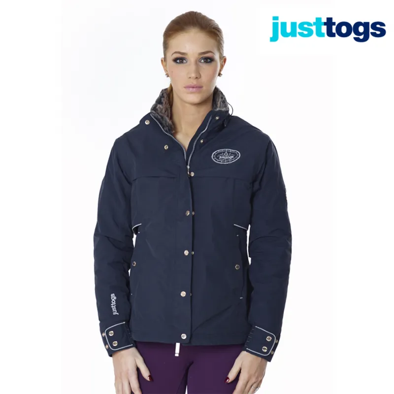 Just Togs Ladies Elias Waterproof Jacket - Navy-1