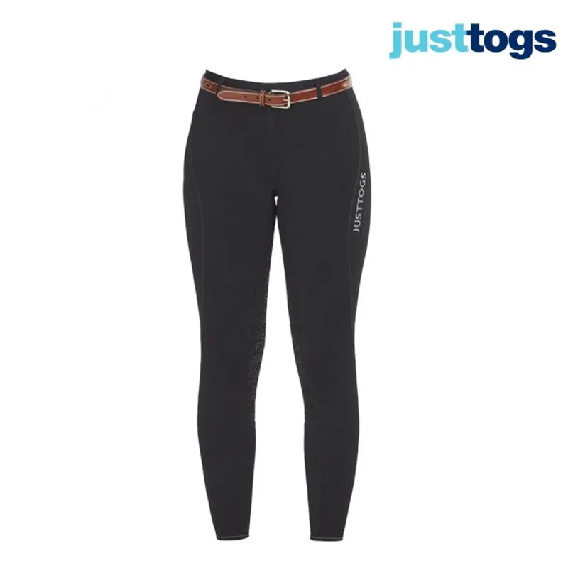 Just Togs Hudson Ladies Rider Tights - Black