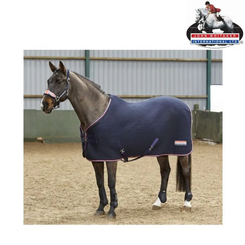 John Whitaker London Thermo Regulator Rug - Navy