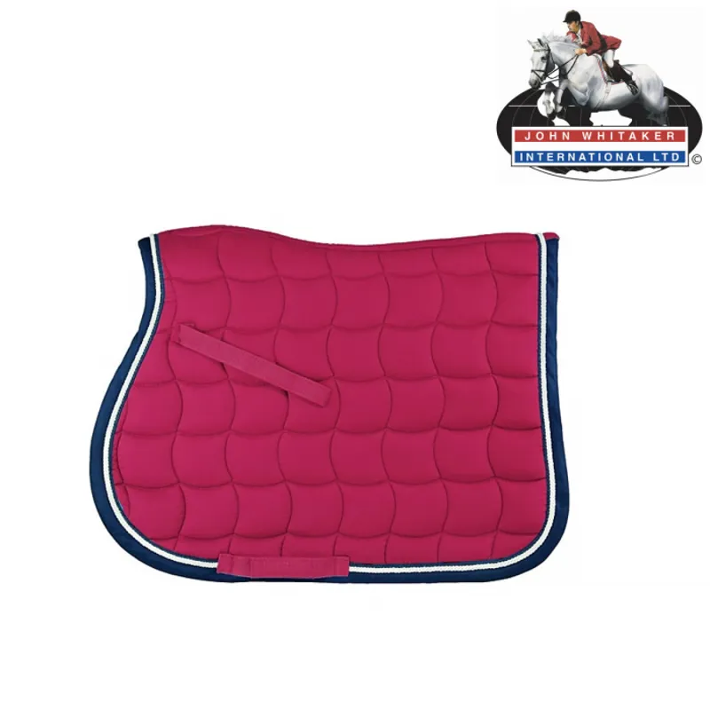John Whitaker Upton Saddlepad - Plum