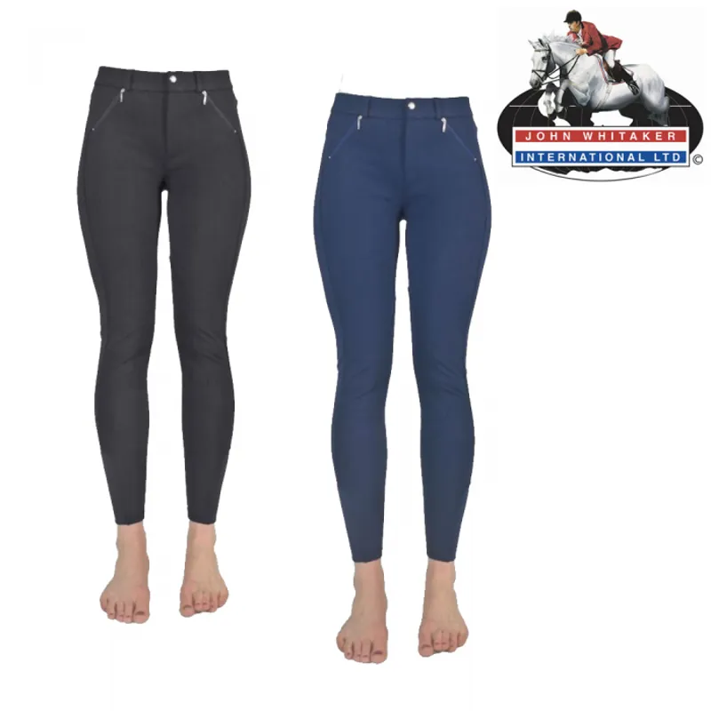 John Whitaker Walsden Ladies Breeches - Navy -2