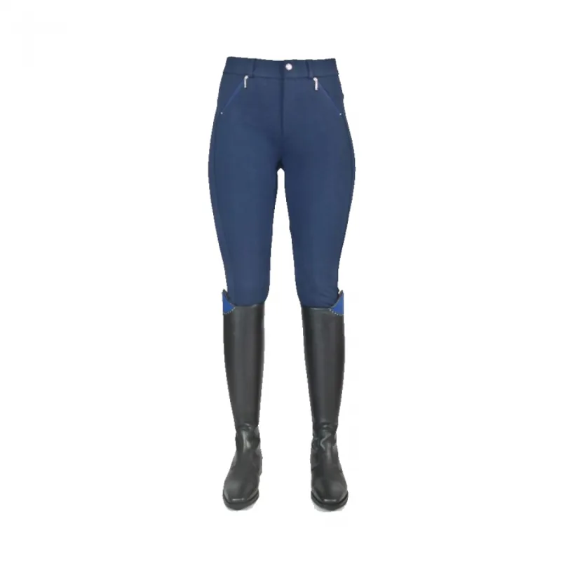 John Whitaker Walsden Ladies Breeches - Navy 