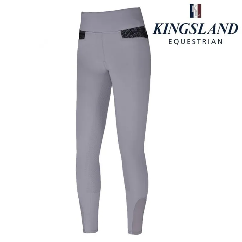 Kingsland Katja Ladies Full Grip Breeches - Silver Sconce