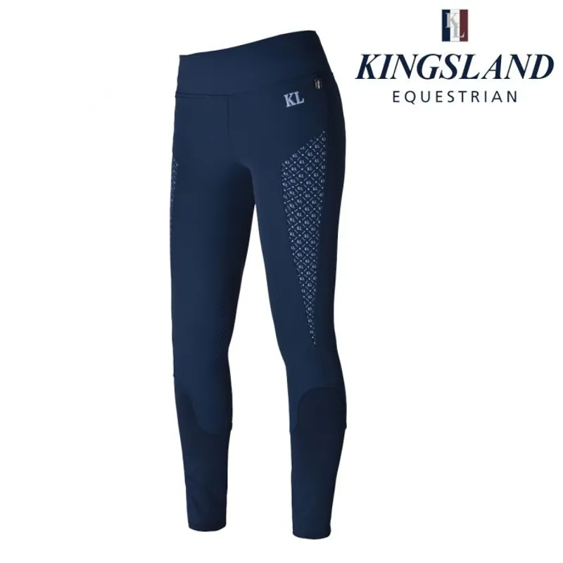 Kingsland Katja Knee Grip Breeches - Blue Midnight Navy-2