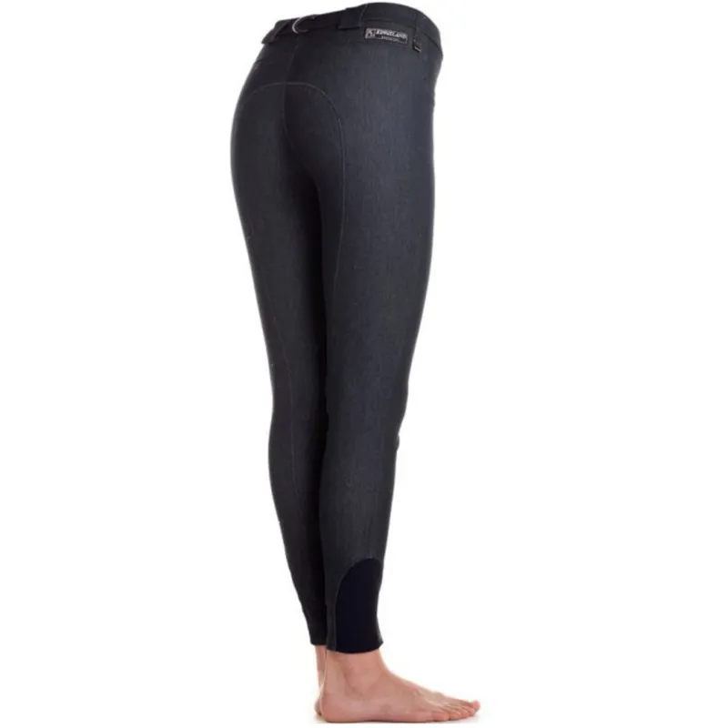 Kingsland Kelly Slim Fit Cotton Breeches - Denim